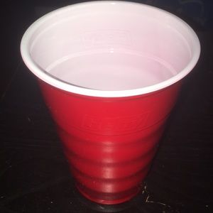 Unused red solo cup